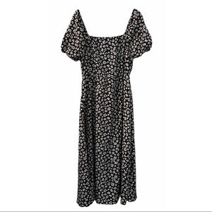 🌼NWOT Shein Ditsy Floral Puff Sleeve Nap Dress🌼
